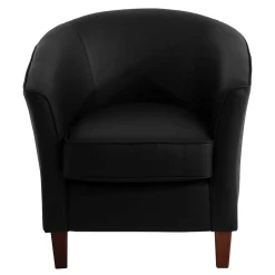 Polstermöbel|Wohnzimmer Sessel*Pharao24 Schwarzer Ledersessel Price