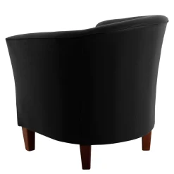 Polstermöbel|Wohnzimmer Sessel*Pharao24 Schwarzer Ledersessel Price