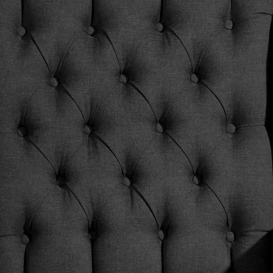 Pharao24 Schwarzer Lesesessel Masuza> Ohrensessel