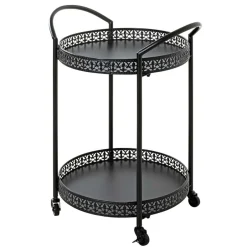 Pharao24 Schwarzer Servierwagen Etobina> Servierwagen