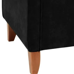 Ohrensessel*Pharao24 Schwarzer Sessel Batleys