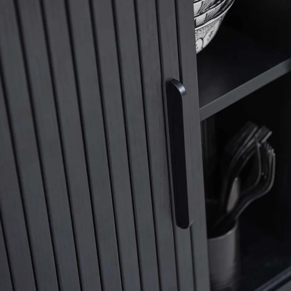 Highboards|Highboards*Pharao24 Schwarzes Highboard Sumatri