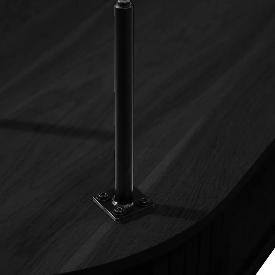 Highboards|Highboards*Pharao24 Schwarzes Highboard Sumatri