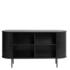Pharao24 Schwarzes Sideboard Sumatri><noscript><img width=
