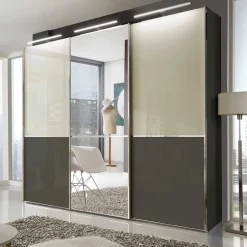 Kleiderschränke|Schlafzimmerschränke*Pharao24 Schwebetüren Kleiderschrank Zoika