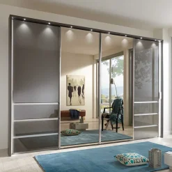 Kleiderschränke|Schlafzimmerschränke*Pharao24 Schwebetürenkleiderschrank Magdalina