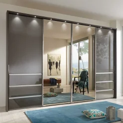 Kleiderschränke|Schlafzimmerschränke*Pharao24 Schwebetürenkleiderschrank Magdalina