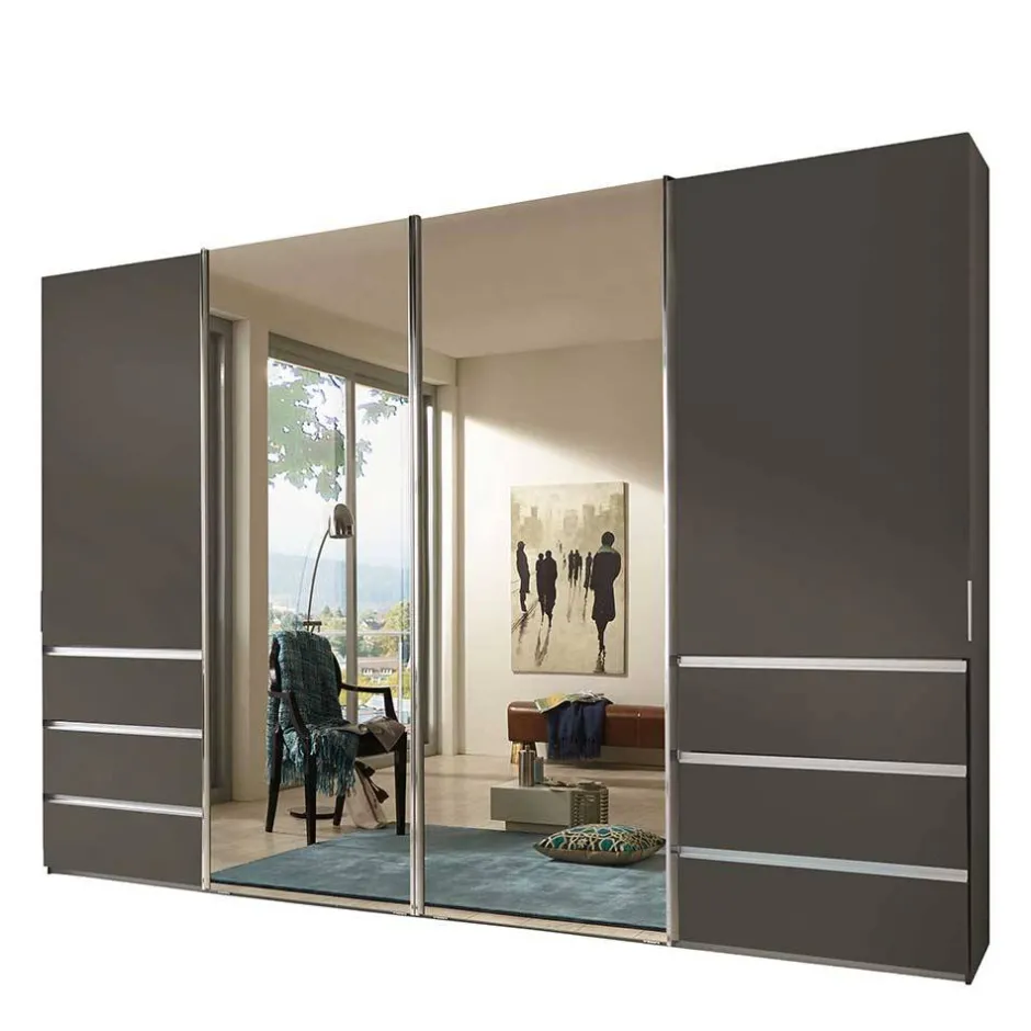 Schiebetürenschränke*Pharao24 Schwebetürenkleiderschrank Mariolona