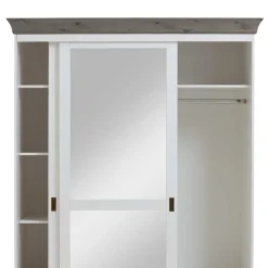 Massivholzmöbel|Schiebetürenschränke*Pharao24 Schwebetürenkleiderschrank Boulogne