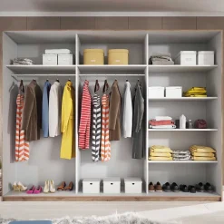 Kleiderschränke|Schlafzimmerschränke*Pharao24 Schwebetürenkleiderschrank Mirella