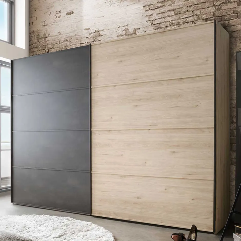 Schiebetürenschränke|Kleiderschränke*Pharao24 Schwebetürenkleiderschrank Bruvena