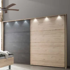 Schiebetürenschränke|Kleiderschränke*Pharao24 Schwebetürenkleiderschrank Bruvena