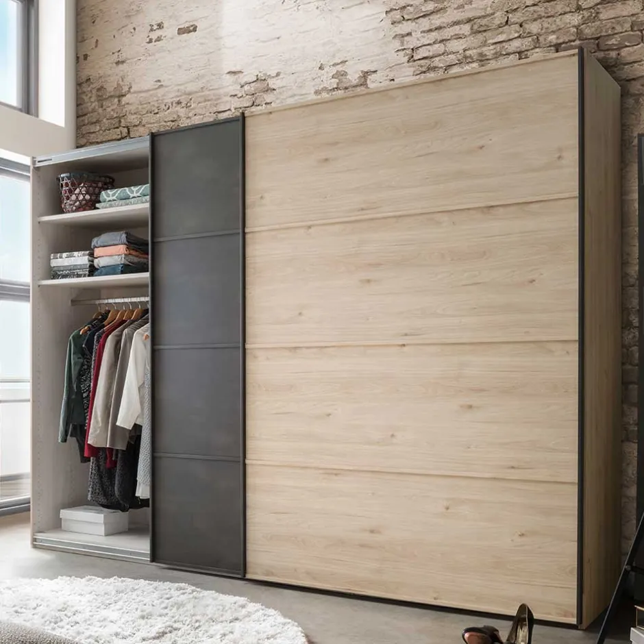 Schiebetürenschränke|Kleiderschränke*Pharao24 Schwebetürenkleiderschrank Bruvena