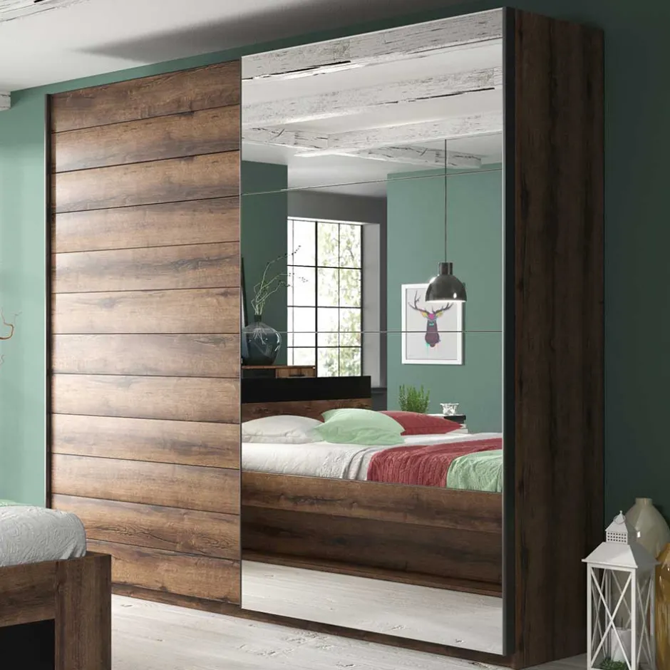 Kleiderschränke|Schlafzimmerschränke*Pharao24 Schwebetürenkleiderschrank Salassos