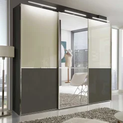 Pharao24 Schwebetürenschrank Gozo> Kleiderschränke|Schlafzimmerschränke