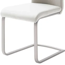 Lederstühle|Freischwinger*Pharao24 Schwingstuhl Set Fridamo