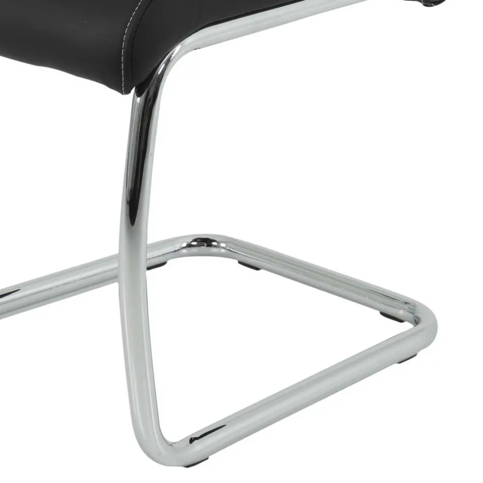 Lederstühle|Freischwinger*Pharao24 Schwingstuhl Wendon