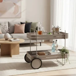 Pharao24 Serviertisch modern Hawaii> Servierwagen