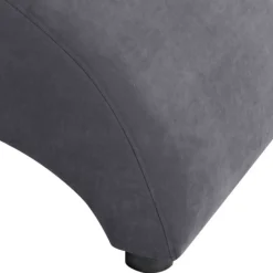 Relaxsessel*Pharao24 Sessel Anthrazit Velours Matrona