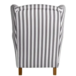 Ohrensessel*Pharao24 Sessel gestreift Lagion