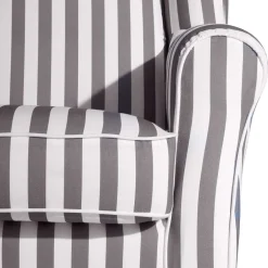 Ohrensessel*Pharao24 Sessel gestreift Lagion