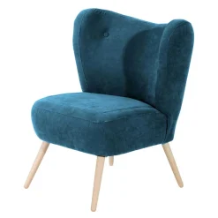 Pharao24 Sessel in Petrol Lidoral> Polstermöbel|Wohnzimmer Sessel