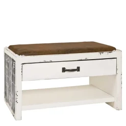 Garderobenbänke*Pharao24 Shabby Chic Bank Droad