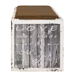 Garderobenbänke*Pharao24 Shabby Chic Bank Droad