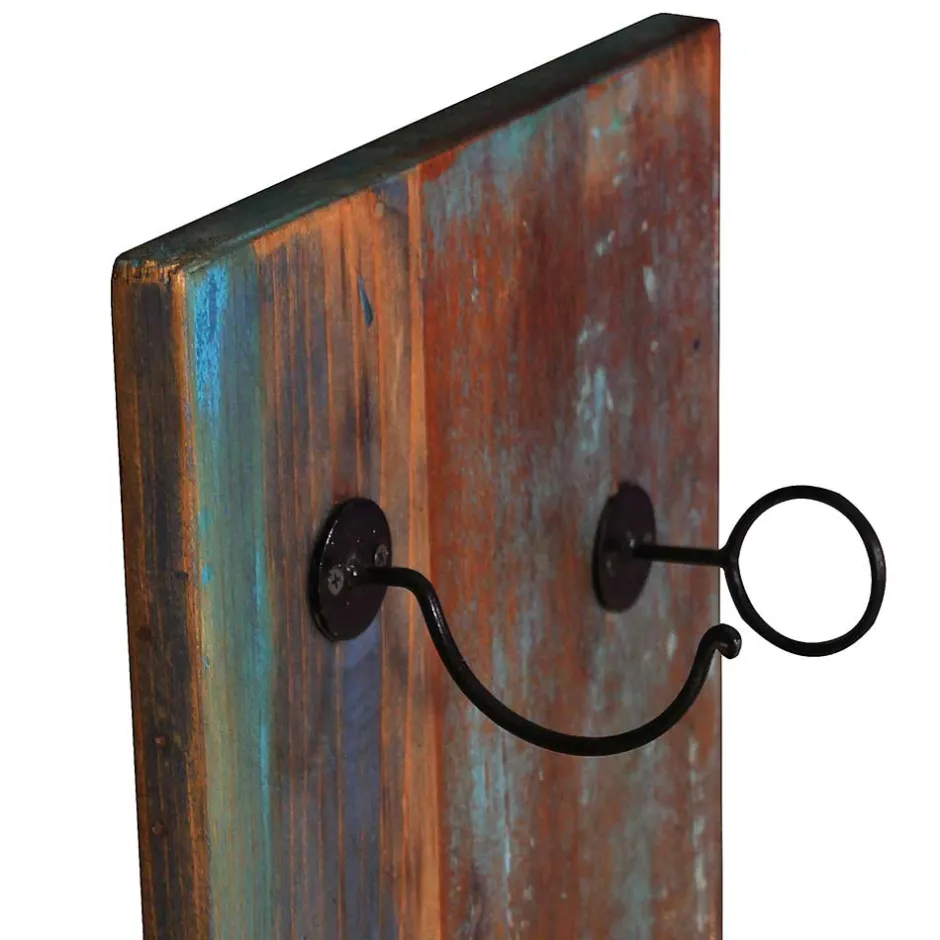 Hängeregale|Massivholzregale*Pharao24 Shabby Chic Wein Regal Woodstock