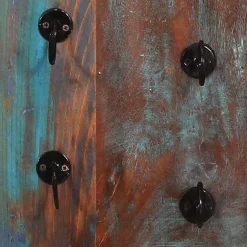 Hängeregale|Massivholzregale*Pharao24 Shabby Chic Wein Regal Woodstock