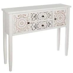 Massivholztische|Telefontische*Pharao24 Shabby Stil Konsole Inngro