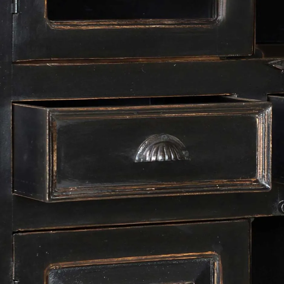 Vitrinenschrank|Stauraumvitrinen*Pharao24 Shabby Vitrine Barocara