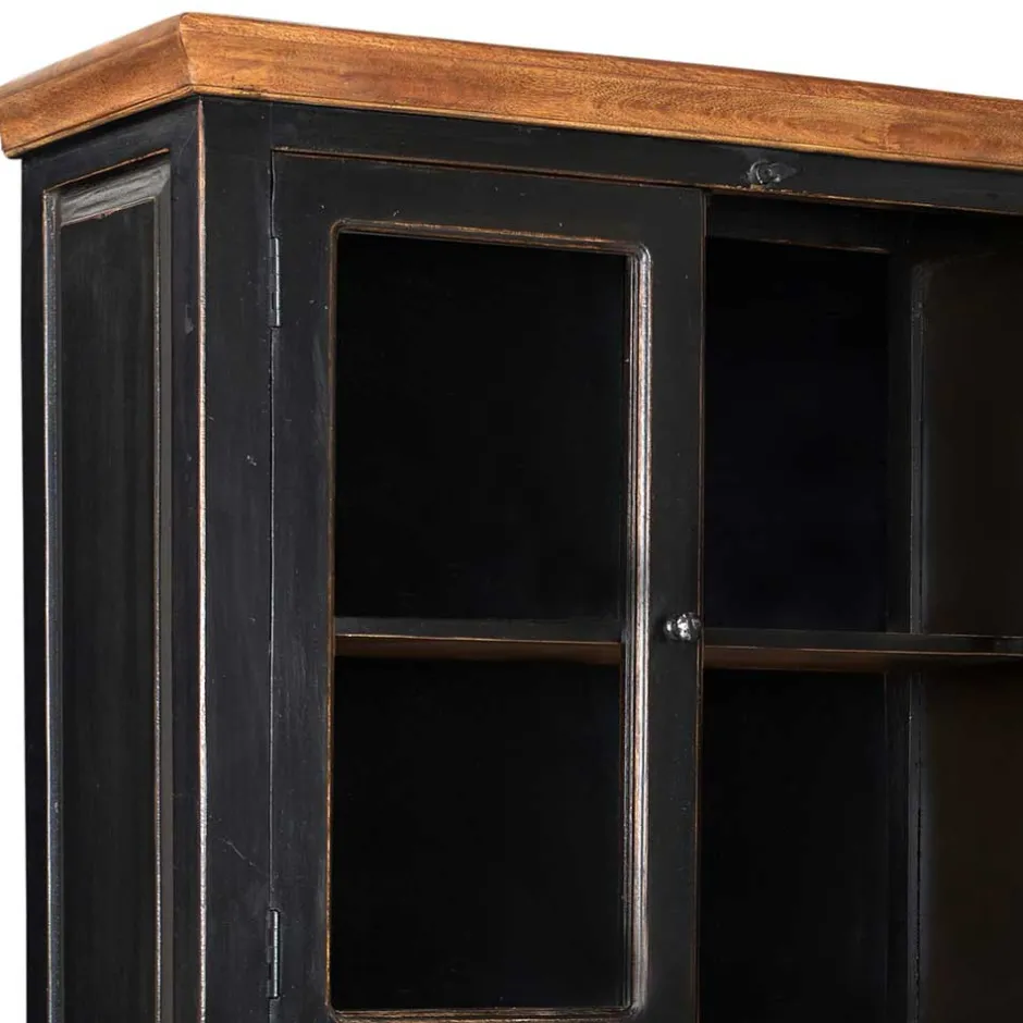 Vitrinenschrank|Stauraumvitrinen*Pharao24 Shabby Vitrine Barocara