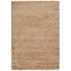 Teppiche*Pharao24 Shaggy Teppich Braun Grau Lurya