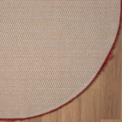 Teppiche*Pharao24 Shaggy Teppich Dunkelrot Tarnavei