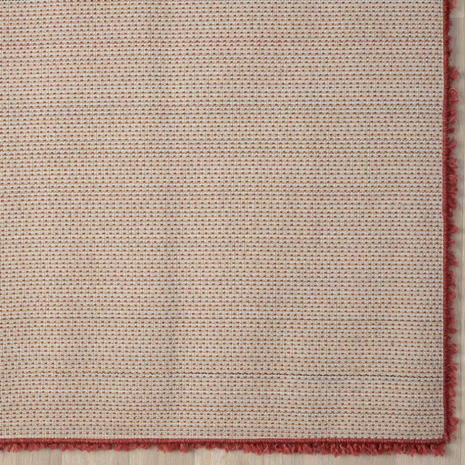 Pharao24 Shaggy Teppich Dunkelrot Fane> Teppiche