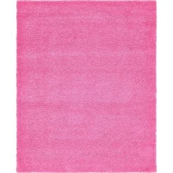 Teppiche*Pharao24 Shaggy Teppich Pink Lora