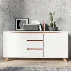 Pharao24 Sideboard 160 cm breit Pirate> Küchenkommode|Esszimmerkommoden