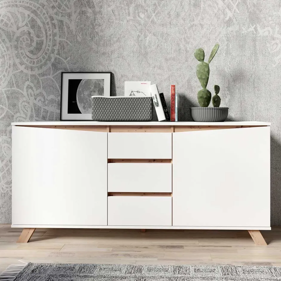 Pharao24 Sideboard 160 cm breit Pirate> Küchenkommode|Esszimmerkommoden