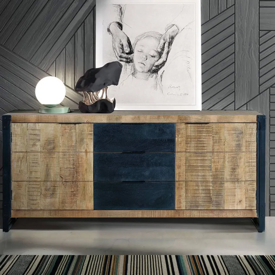 Pharao24 Sideboard Alkaro> Esszimmerkommoden|Massivholz Kommoden