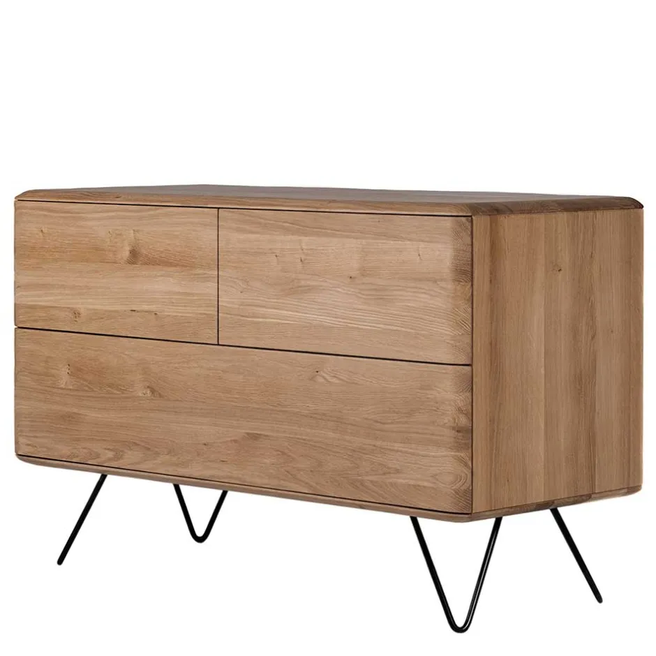 Massivholzmöbel|Küchenkommode*Pharao24 Sideboard Baylee