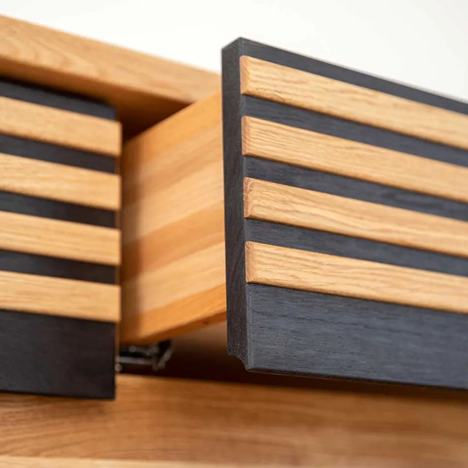 Pharao24 Sideboard Bibliana> Küchenkommode|Wohnzimmerkommoden