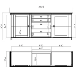 Pharao24 Sideboard Craiova><noscript><img width=
