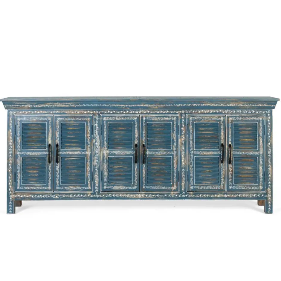 Esszimmerkommoden|Massivholz Kommoden*Pharao24 Sideboard Emzenamo