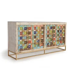 Esszimmerkommoden|Massivholz Kommoden*Pharao24 Sideboard Giglio