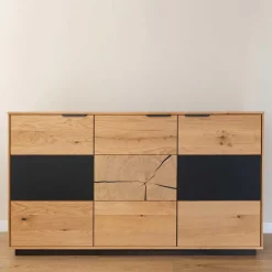 Massivholzmöbel|Küchenkommode*Pharao24 Sideboard Lakosion