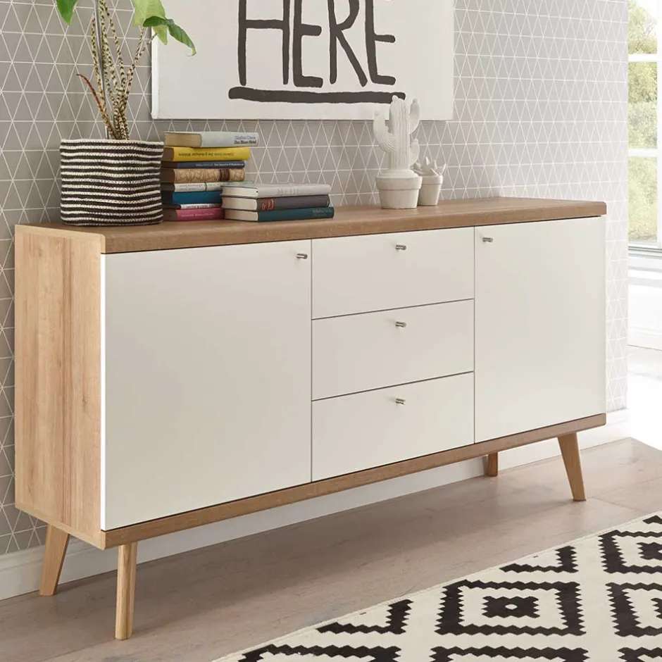 Esszimmerkommoden|Massivholz Kommoden*Pharao24 Sideboard Levanca