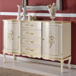 Pharao24 Sideboard Lotresca> Massivholzmöbel|Küchenkommode