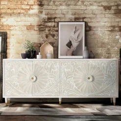 Pharao24 Sideboard Marisa> Massivholzmöbel|Küchenkommode