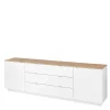 Pharao24 Sideboard mit Schubladen Walita> Esszimmerkommoden|Wohnzimmerkommoden